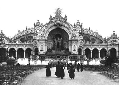 El Palacio de la Electricidad en la Exposición Universal de 1900, 1900 de French Photographer